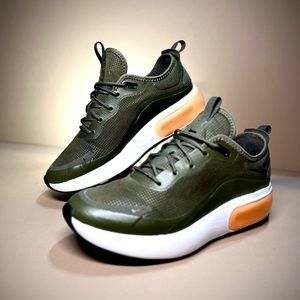 NIKE Air Max Dia Olive Green Womens Sneakers Shoes Size 8.5 Running